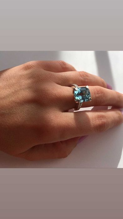 Inel din argint, deosebit, lucrat manual