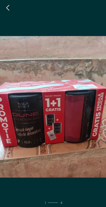 Vopsea decorativă,2pachete.