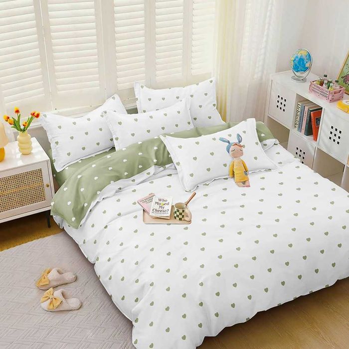 Двулицево спално бельо, 4 части