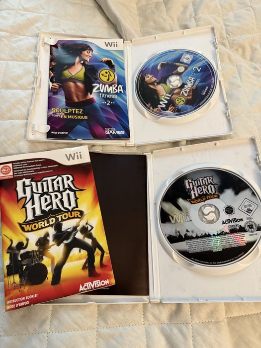 Wii jocuri lot guitar hero fitness zumba