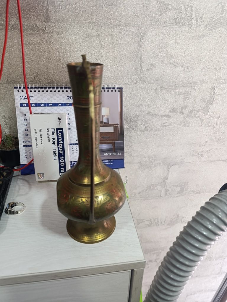 Кувшин Алладина латунь
