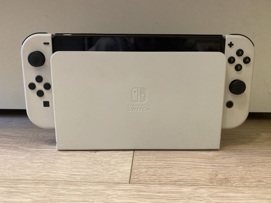 Nintendo switch OLED alb