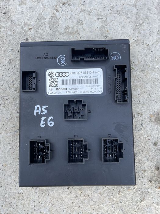 Calculator confort BCM Audi A4 A5 A6 b8 2008+
