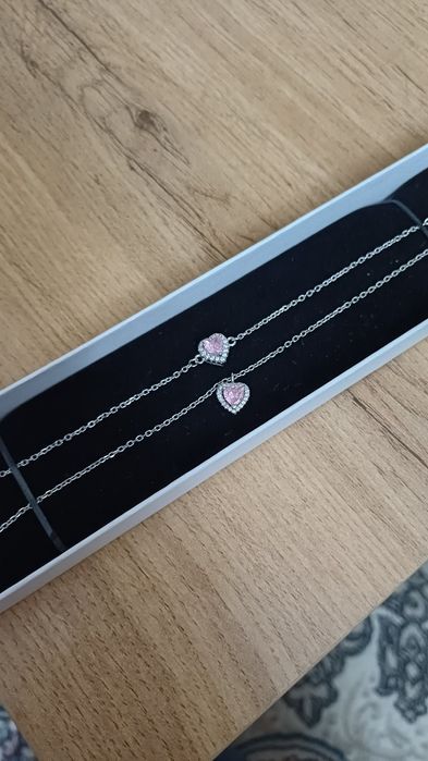 Цепочка и браслет серебро 925 проба