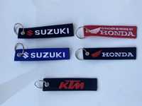 Breloc textil moto Suzuki, Honda, KTM