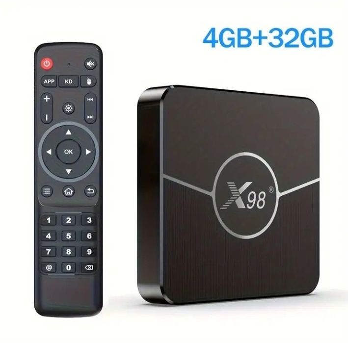 Умный ТВ-бокс X98 Plus Amlogic S905W2 с Android 11, Поддержка H.265 AV
