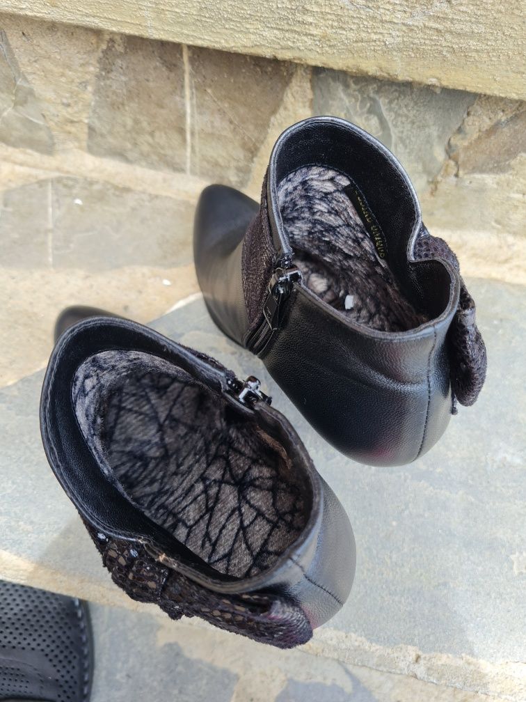 Botine piele Ioana shoes mărime 35