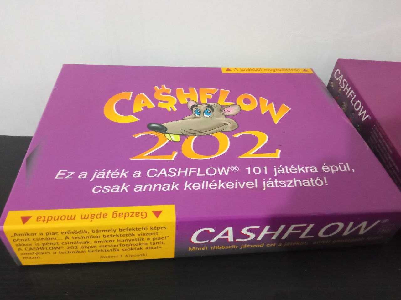 Joc de societate CASHFLOW in maghiară set de 3 tipuri la preț de unu
