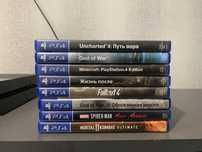 Игры для PS4 в идеале, без царапин