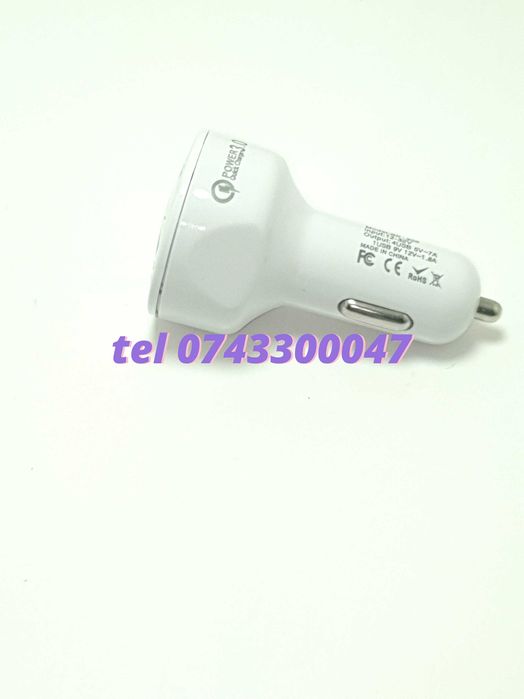 Superfastcharge Incarcator Auto Cu Patru Porturi Usb Partycharge