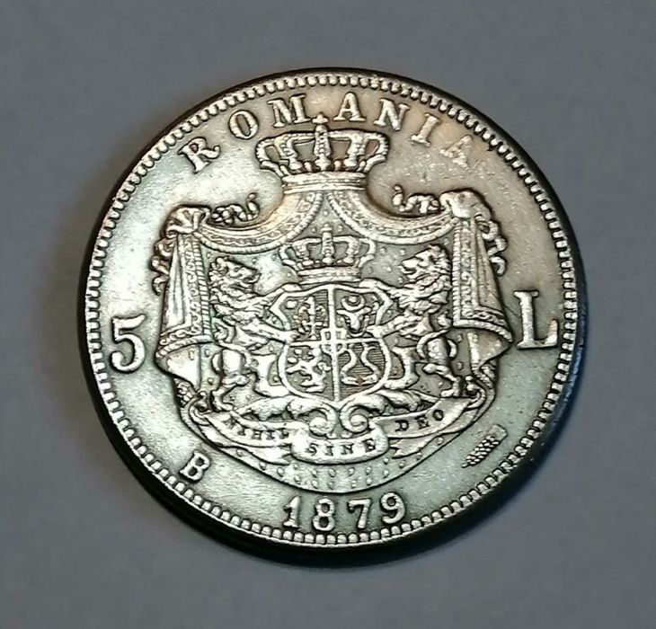 Monede 5 lei 1879, 1881, 1882, 1883, 1884, 1885, 1901 rebateri moderne