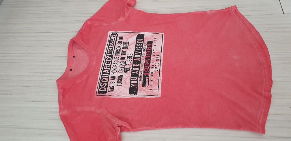 DSQUARED2 Cotton Italy Mens Size 50 / L ОРИГИНАЛ! Мъжка Тениска!