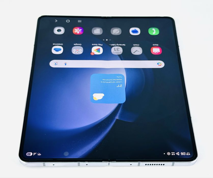 Samsung Galaxy Z Fold 5 5G 256GB 12RAM Icy Blue Перфектен! Гаранция!