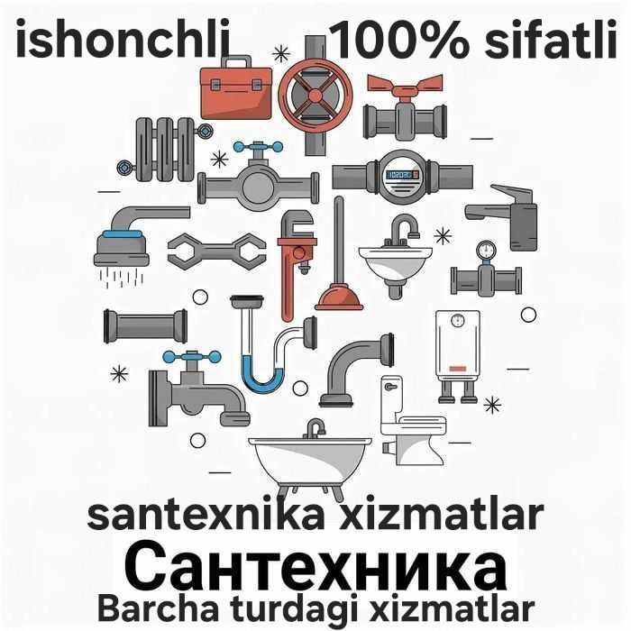 Сантехника услуги. Santexnika hizmatlari