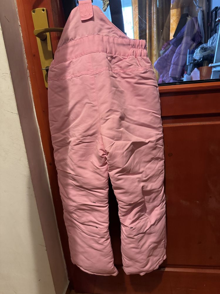 Pantaloni pentru ski/sanie , pentru fetite , 116 cm
