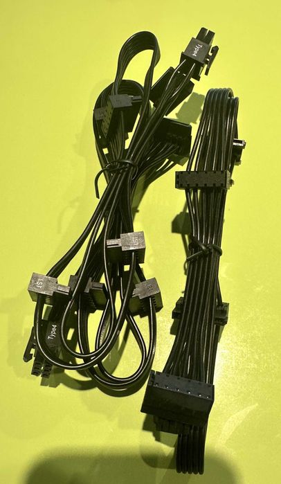 Cabluri Corsair (nefolosite), inventar => la poze