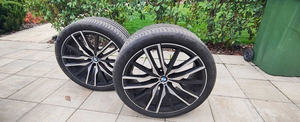 Jante BMW M originale R22,senzori originali,anvelope luna august 2025