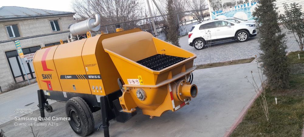 Аренда стационарного бетононасоса и стрелы 18-20-21 метр