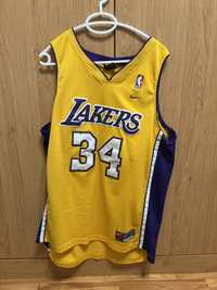 NBA Nike потник на Lakers на Shaquile O'Neal