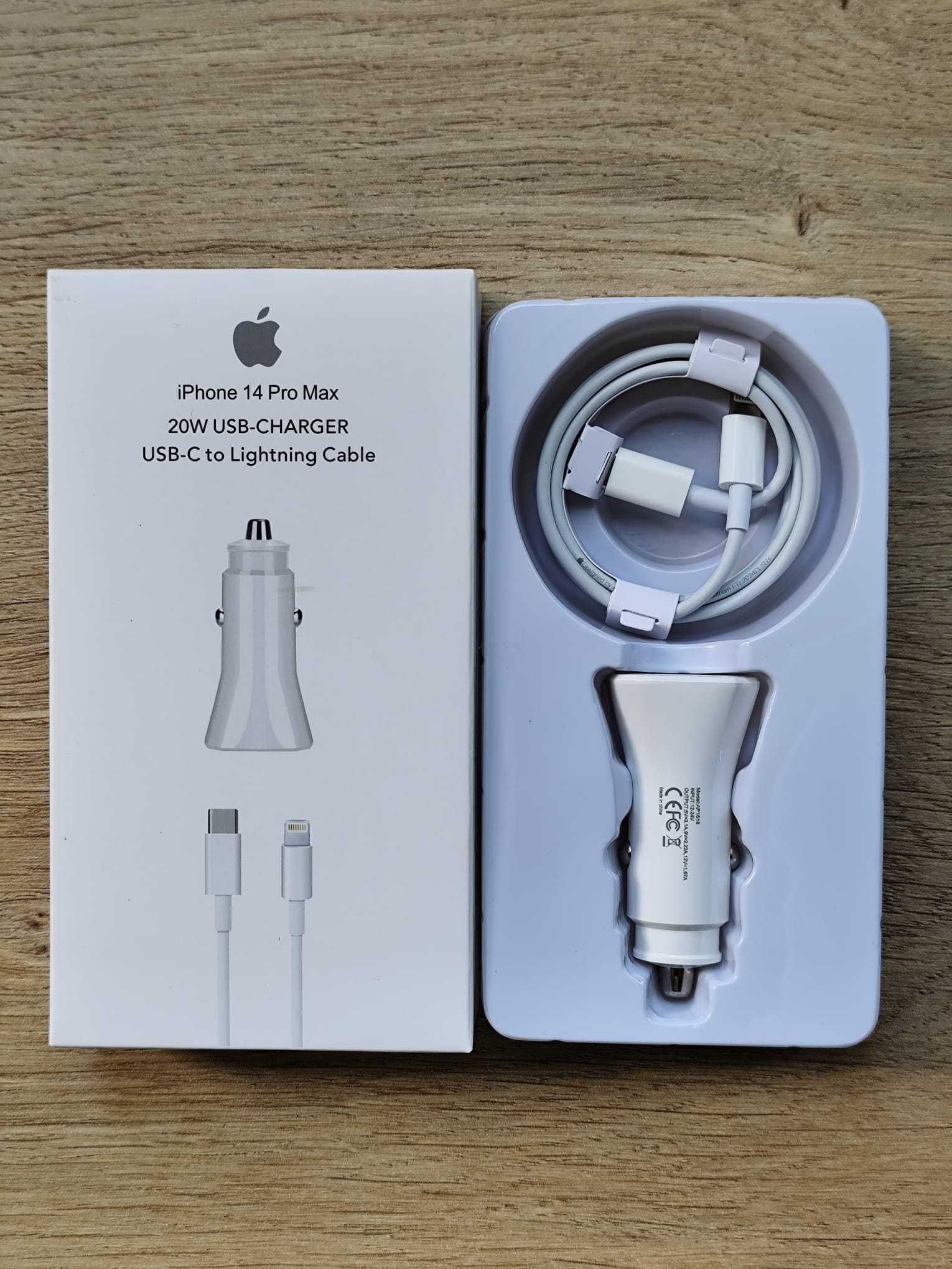 Incarcator Iphone 20w cu cabluri originale fast-charge