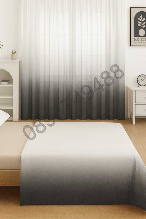 Омбре пердета с елегантно преливане