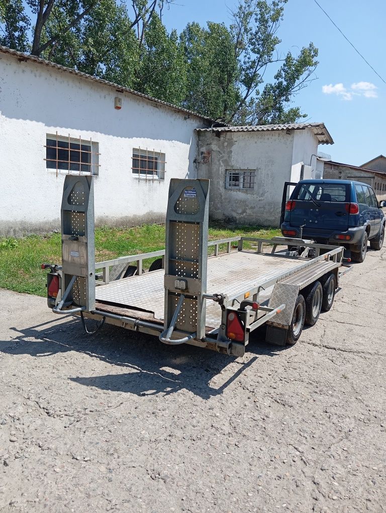 Trailer remorcă utilaje Ifor Williams Foi de arc