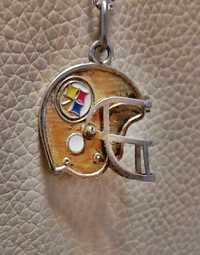 Pandantiv logo NFL de colectie an 1984 din argint aurit