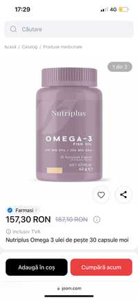 Omega 3 capsule peste