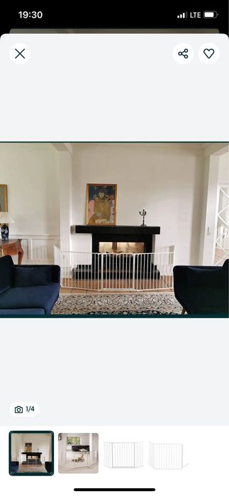 Poarta de siguranta pentru semineu