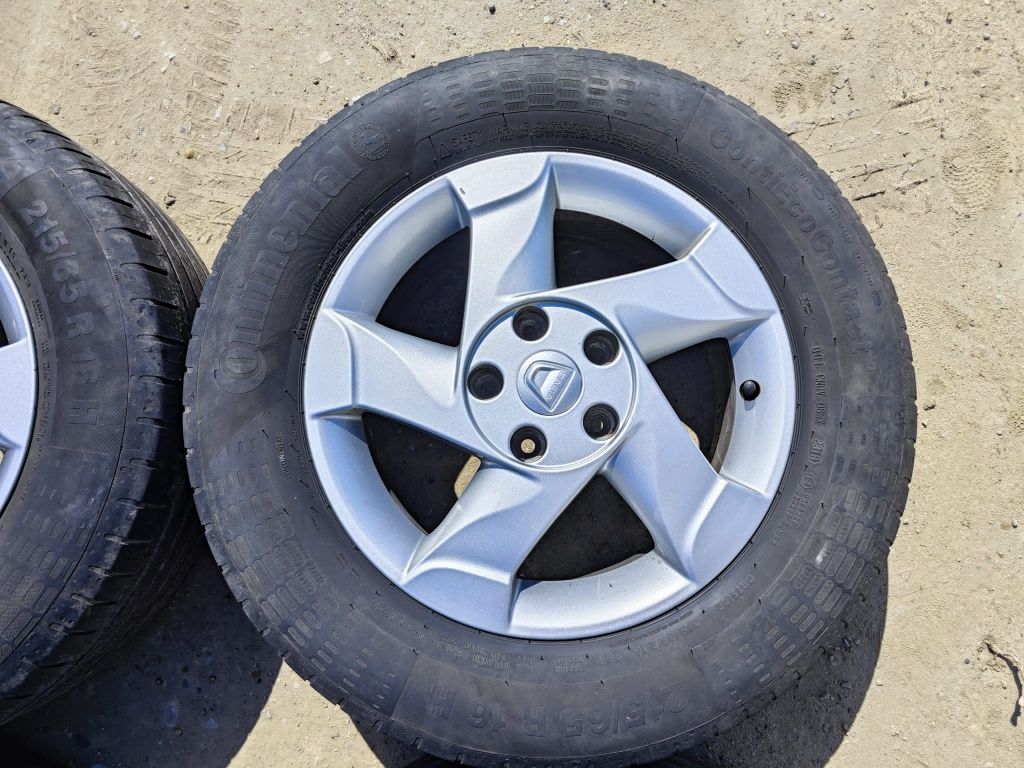 4x Jante Originale din Aluminiu de Dacia Duster pe 16"