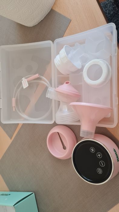 Pompa de san electrica + accesorii, utilizata de cateva ori