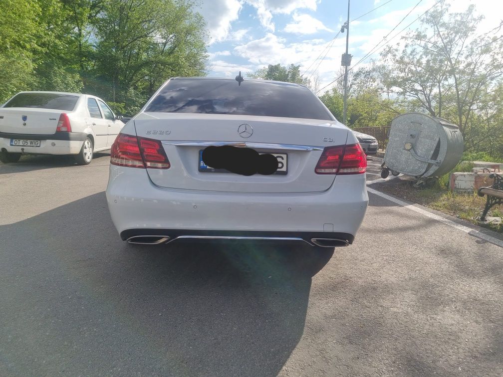 Mercedes E220 an 2015 euro6