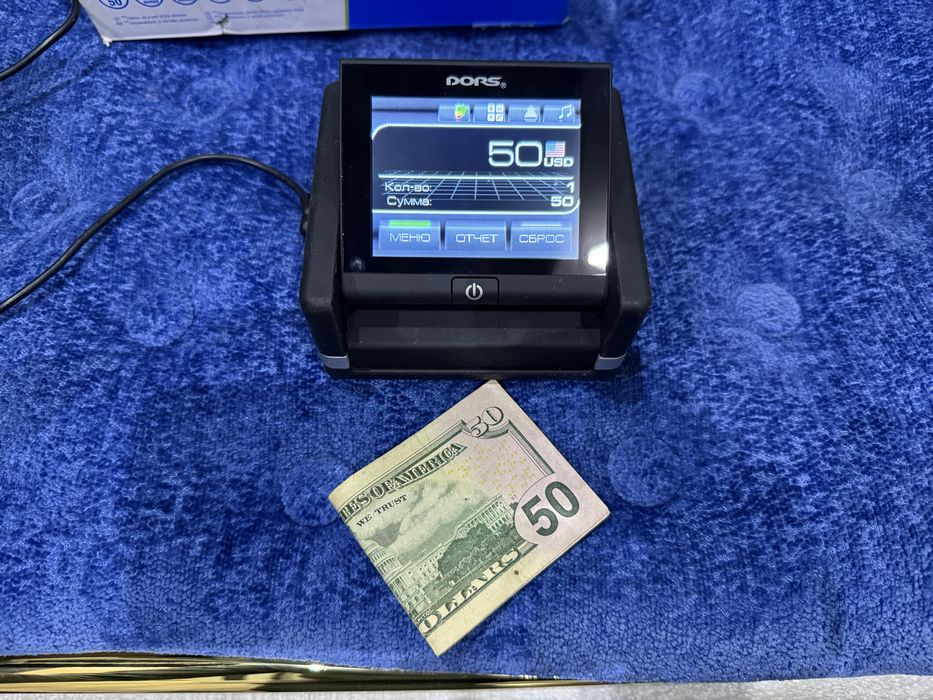 * DORS 230 смарт детектор валюты последняя модель с определением намин