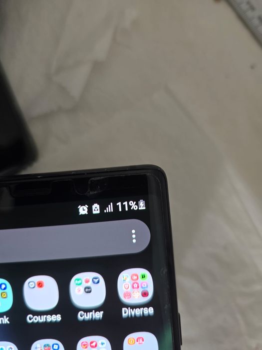 Samsung Note 9 cu stylus pen, incarca doar prin wi-fi (inclus)