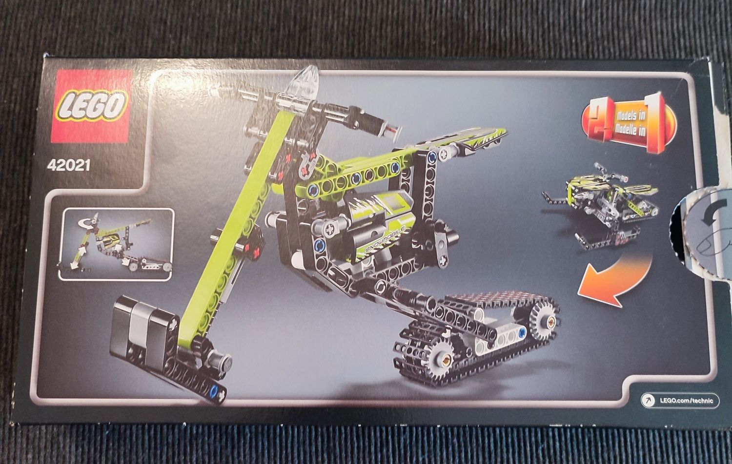 LEGO Tehnic Snowmobil 42021