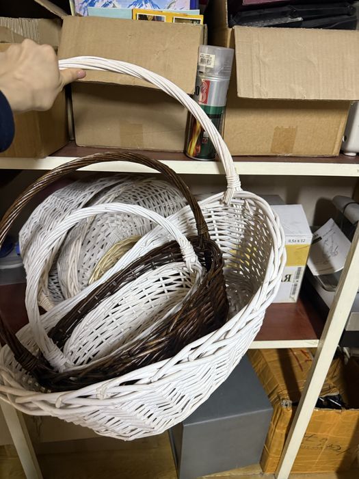 Корзины плетенные
