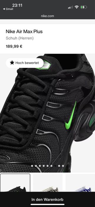 Nike Air Max Plus Tn 42 (26.5 cm) 100% originali