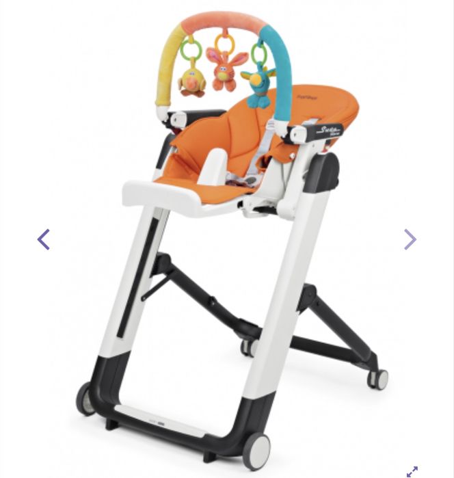 Дъга с играчки за столовете за хранене Peg Perego