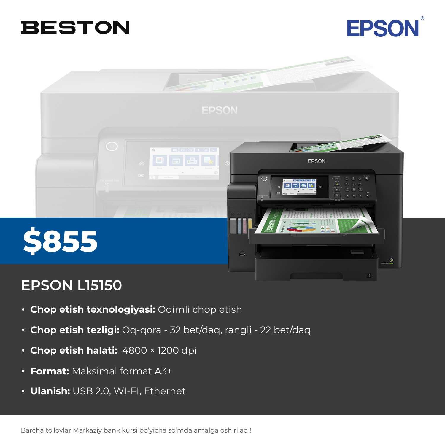 Printer Epson L15150
