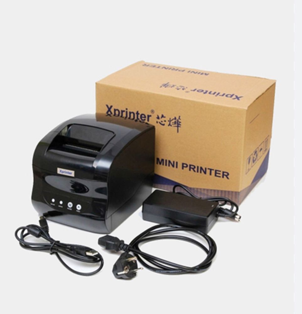 Термопринтер этикеток штрихкодов Xprinter XP-365B