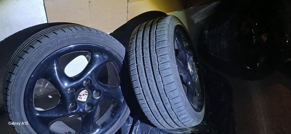 Джанти с гуми 18" цола  за Audi ,Porshe boxer 911