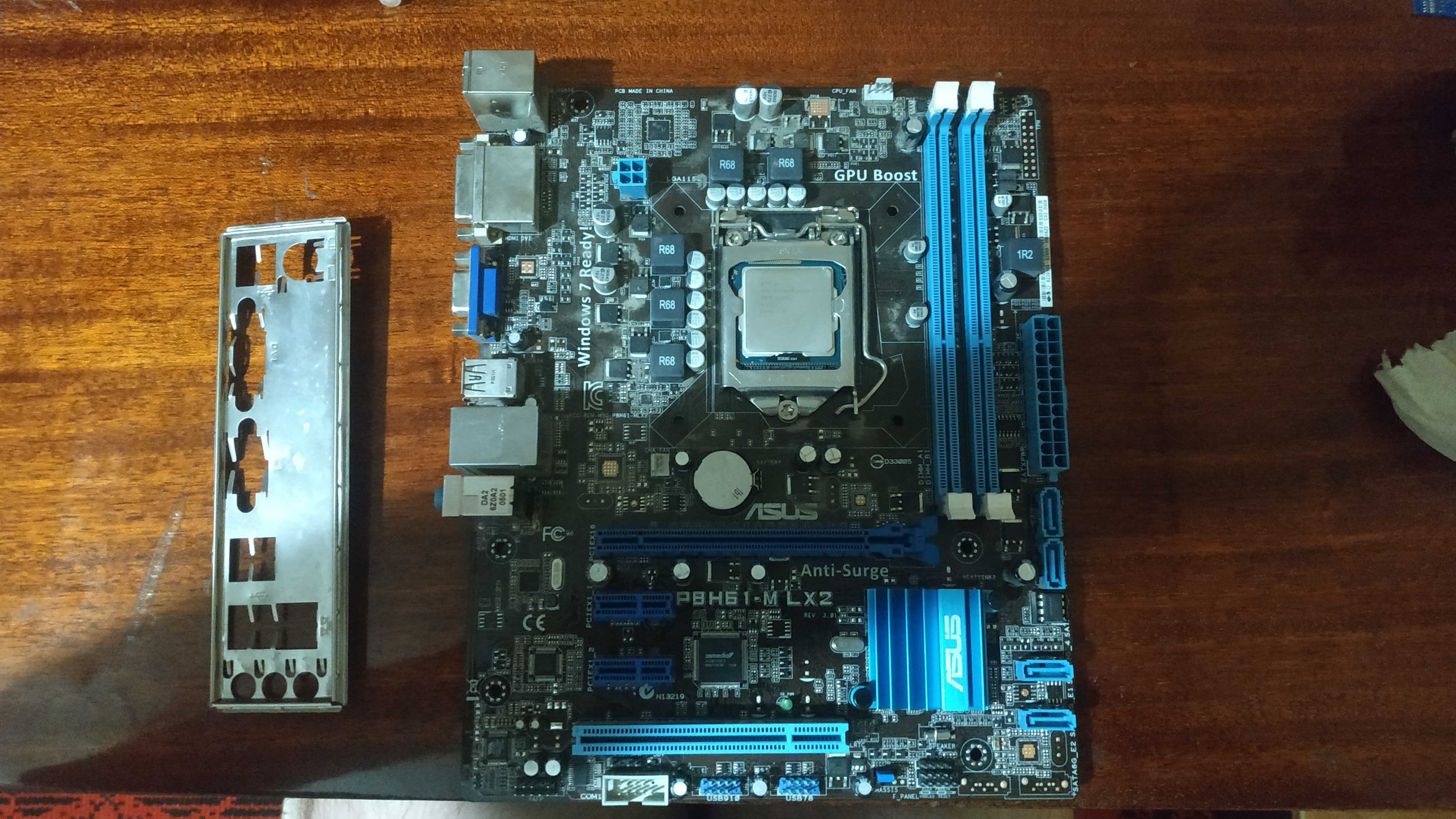 core i5 3470 и asus p8h61-m lx2