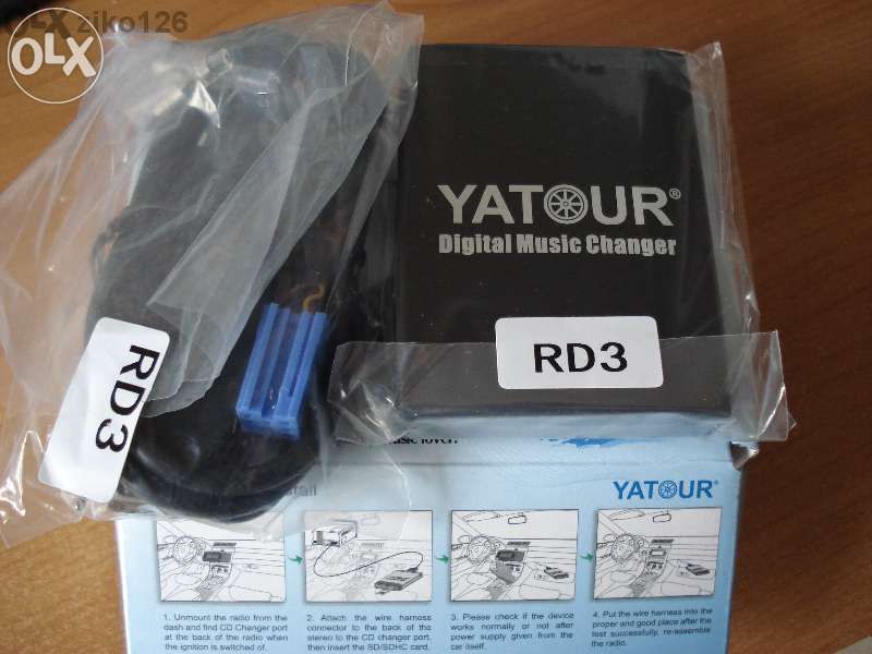 Дигитален чейджър Yatour Peugeot / Citroen RD3 (97 - 2004)