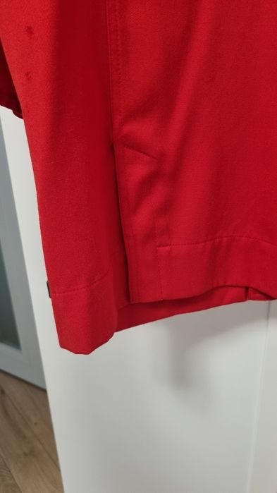 Sacou supradimensionat rosu 44