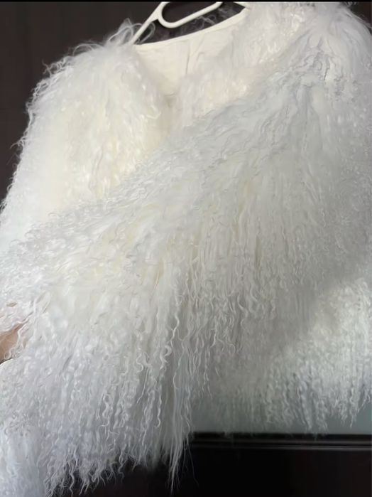 Blană naturala din oaie mongoleza