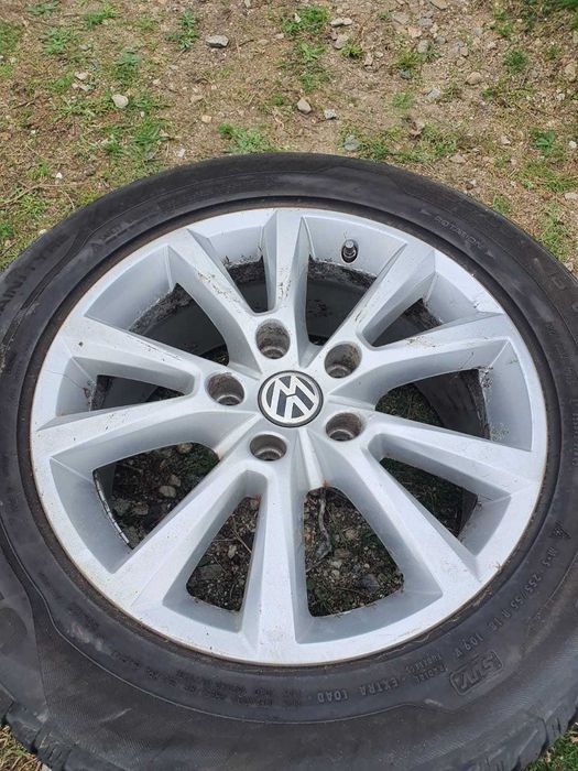 лети джанти с зимни гуми 255 55 18 Фолксваген Туарег