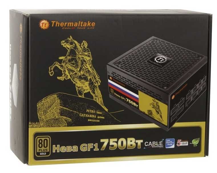 Блок питания 750 Ват золотой