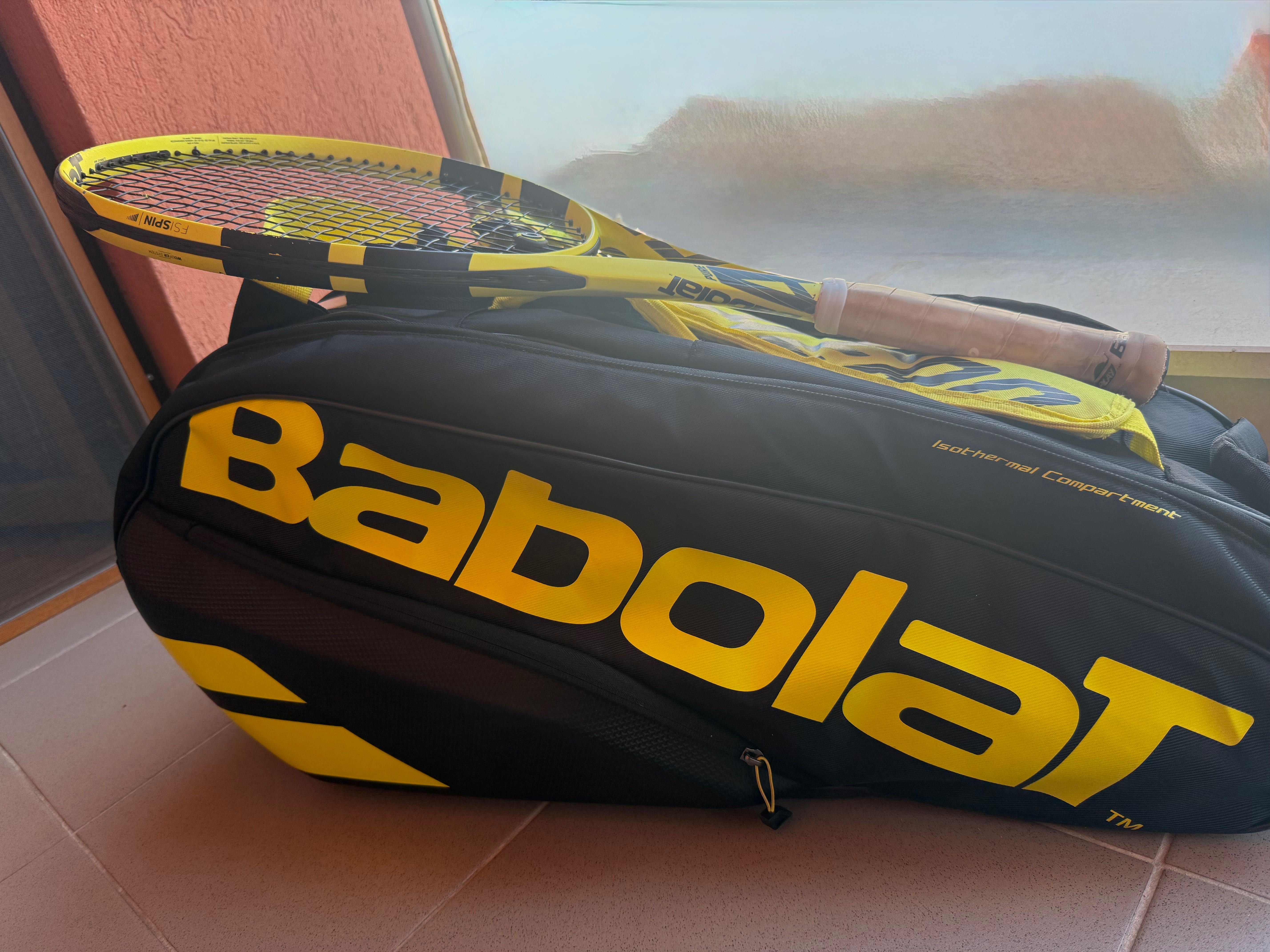 Тенис сак Babolat и ракета