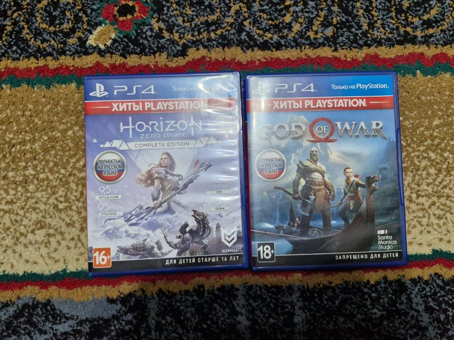 Игровые диски на PS 4