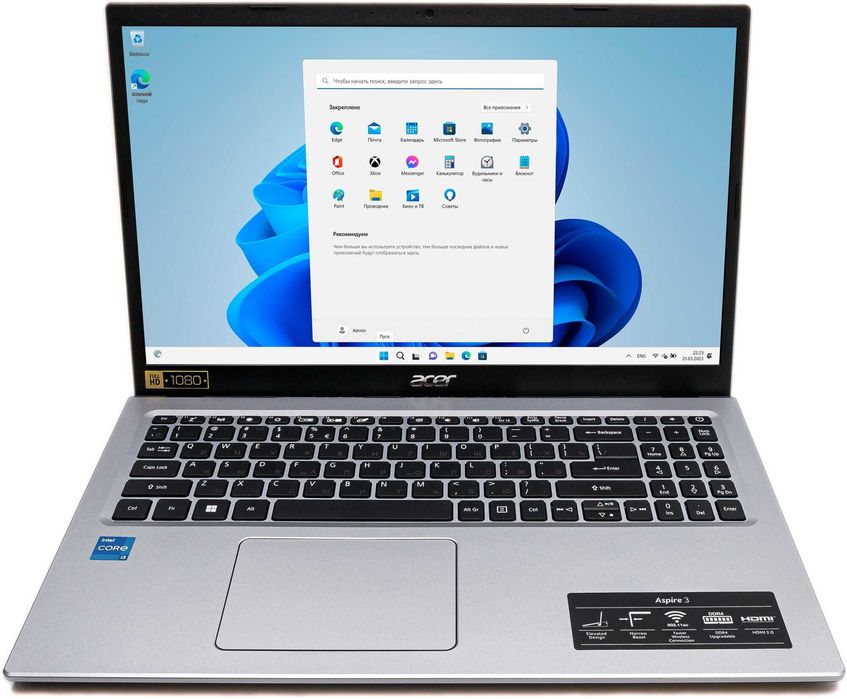 Noutbuk Acer Intel core i5-1135G7